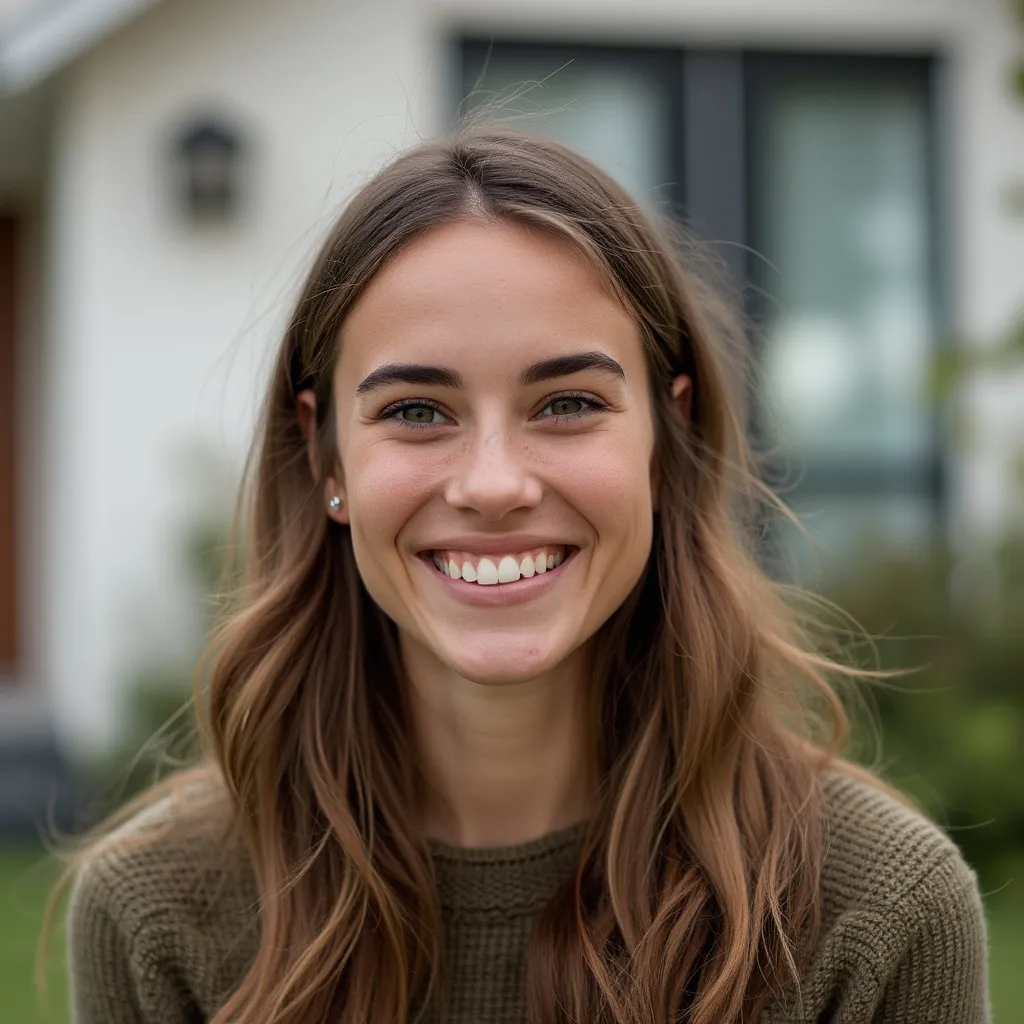 Foto de perfil de cliente satisfecho